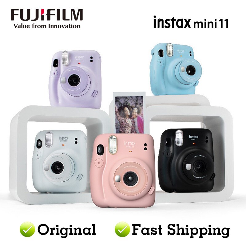 Câmera instantânea original Fujifilm  Instax Mini11 (Várias cores)