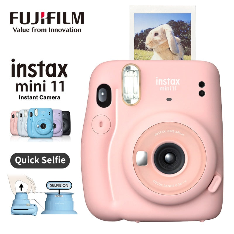 Câmera instantânea original Fujifilm  Instax Mini11 (Várias cores)