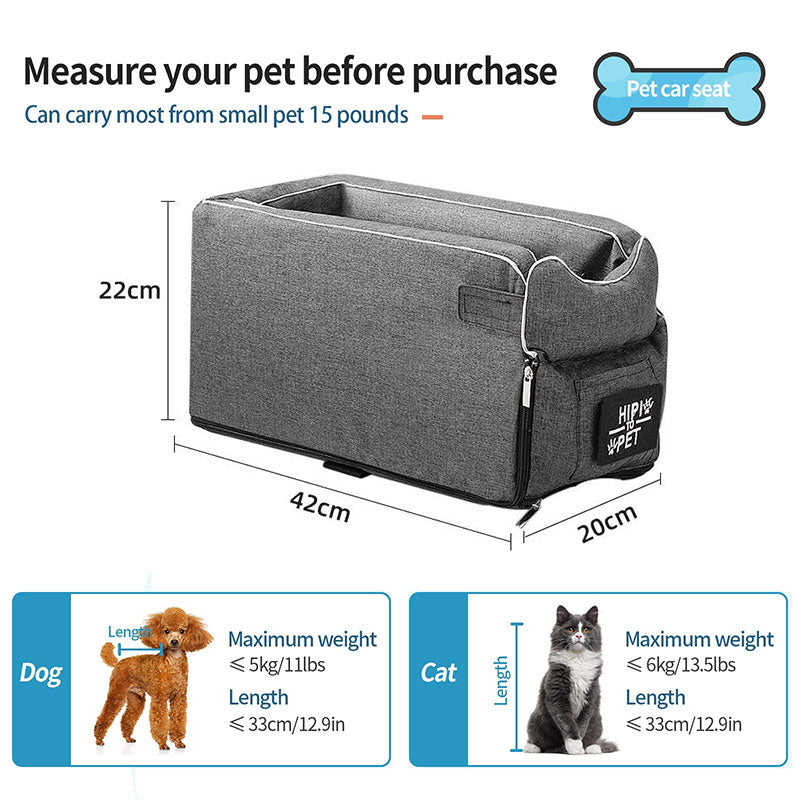 Cama Pet  para cães e gatos ideal para passeios e viagens(Super confortável e segura)