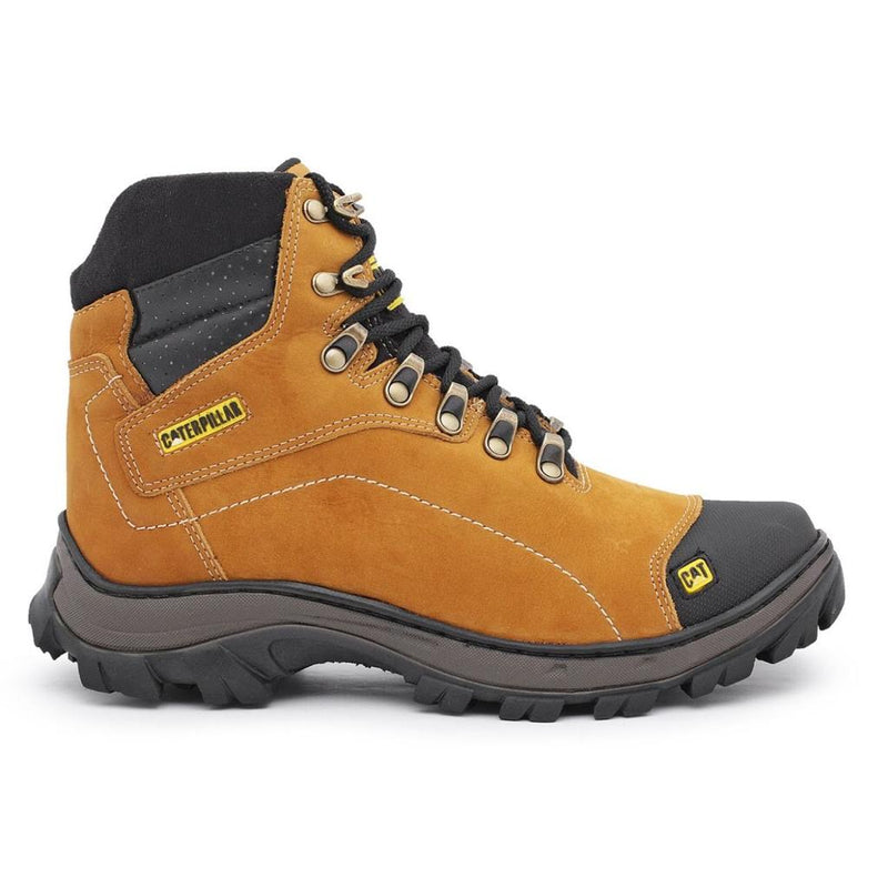 Bota masculina Caterpillar 100% couro legítimo