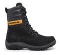 Bota masculina Caterpillar Cano longo em couro resistente