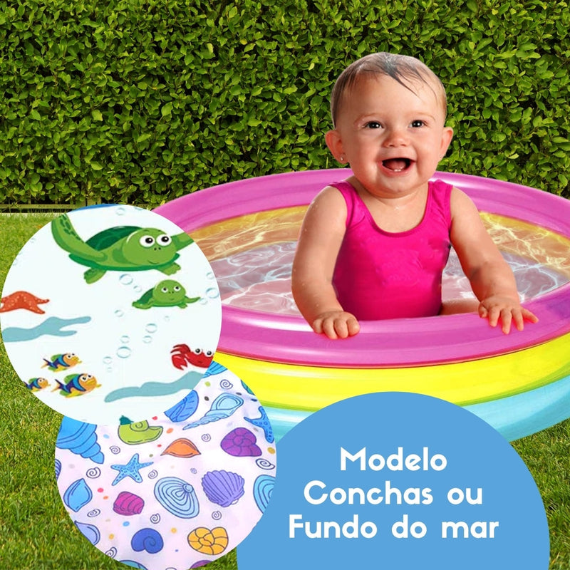 Piscina Infantil Inflável, para crianças pequenas (88 litros)